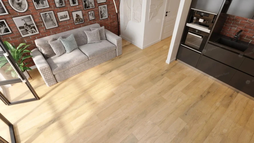 Alpine floor PREMIUM XL ЕСО7-16 ABA 43кл ( 1220мм*183мм*8мм, 8шт/уп/1,786м2)