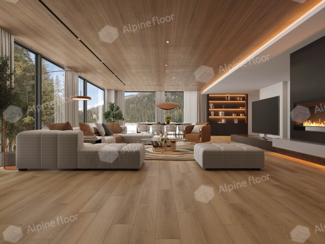 Alpine floor TITAN 8 ЕСО 27-8 Тритон 43кл (1220мм*183мм*8мм, 6шт/уп/1,34м2)
