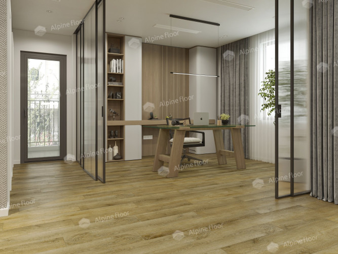 Alpine floor EASY LINE  ЕСО3-34 (1219мм*184мм*3мм, 10шт/уп/2,245м2)