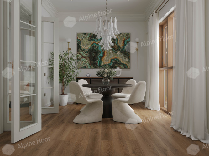 Alpine floor TITAN 8 ЕСО 27-9 Антарес 43кл (1220мм*183мм*8мм, 6шт/уп/1,34м2)