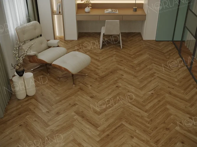 Ламинат Norland Herringbone Elegant Strong Дуб Корсика LF304-18 (600*100*12мм)1,32м2/уп/22шт