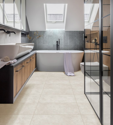 Aberhof Petra XXL GD Concrete 1254 (600x900 мм; 2 мм;) (10 шт./5,4 м2)