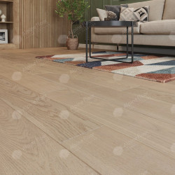 Инженерная доска Alpine Floor Villa Дуб Милкшейк EW201-10, 400-1200х165х12 mm 1,584м2/уп