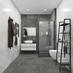 GT120603205MR Плитка грес глаз. GlobalTile Vibe_GT Черный  60*120 1.44м2/уп