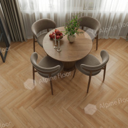 Ламинат Alpine Floor Murano Herringbone Дуб Малага LF121-03 (605*121*12мм)1.171м2/уп