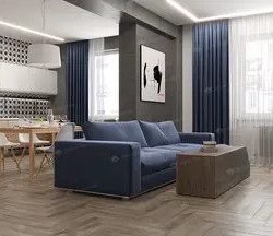 Alpine floor PARQUET LIGHT  ЕСО13-15AB-R Дуб Исида (600мм*125мм*4мм, 26шт/уп/1,95м2)