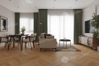 Ламинат Alpine Floor Murano Herringbone Дуб Кордова LF121-04 (605*121*12мм)1.171м2/уп