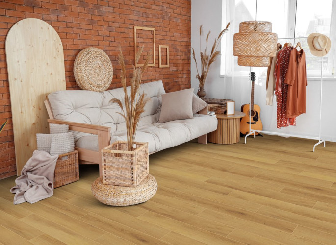 SPC Flooring Aberhof Noventa Volcano 3306 (1200х150 x 5,0 мм) (1,8 м2/уп)