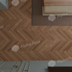 Ламинат Alpine Floor Murano Herringbone Дуб Бильбао LF121-05 (605*121*12мм)1.171м2/уп