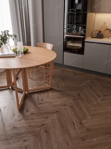 LVT Lagom Parquet 1034-09  (590*118*2мм уп 37шт 2.58м2)
