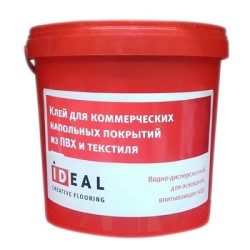 Клей Ideal для коммерческих напольных покрытий из пвх и текстиля 3л (4 кг)