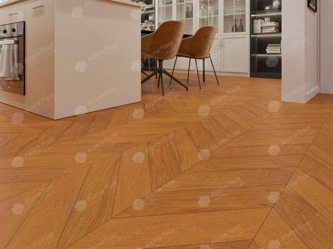Инженерная доска Alpine Floor Chateau Дуб Имбирный EW203-06, 600х120х12 mm 1,152м2/уп