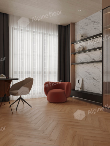 Ламинат Alpine Floor Murano Herringbone Дуб Толедо LF121-08 (605*121*12мм)1.171м2/уп