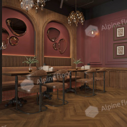 Ламинат Alpine Floor Murano Herringbone Дуб Ронда LF121-11 (605*121*12мм)1.171м2/уп