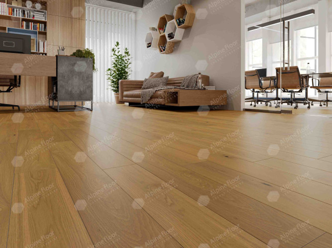Инженерная доска Alpine Floor Studio Дуб Натур EW200-01, 400-1200х145х12 mm 1,74м2/уп