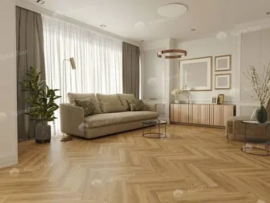 Alpine floor PARQUET LIGHT ЕСО13-30AB-R (600мм*125мм*4мм, 26шт/уп/1,95м2)